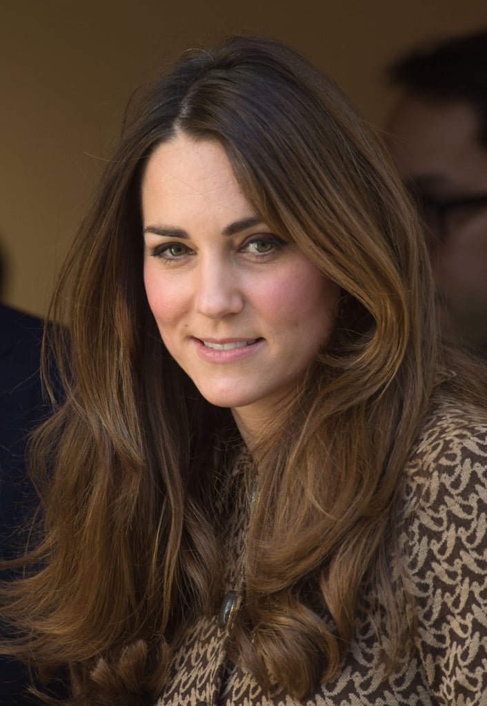 While everyone is focusing on Kate Middleton's amazing blowouts, we couldn't help but notice that her brunette hair color is also one to envy. Her highlights frame her face from root to tip.