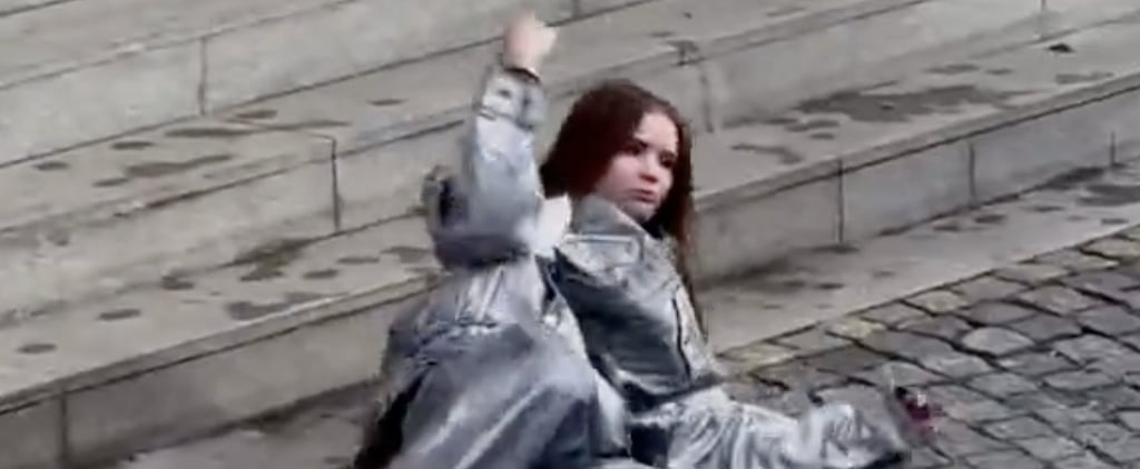 Marc Jacobs Model Falls Down Stairs For XL Sack Bag Campaign
