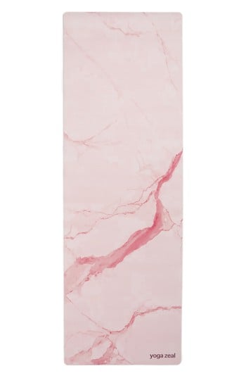Yoga Zeal Marble Print Yoga Mat