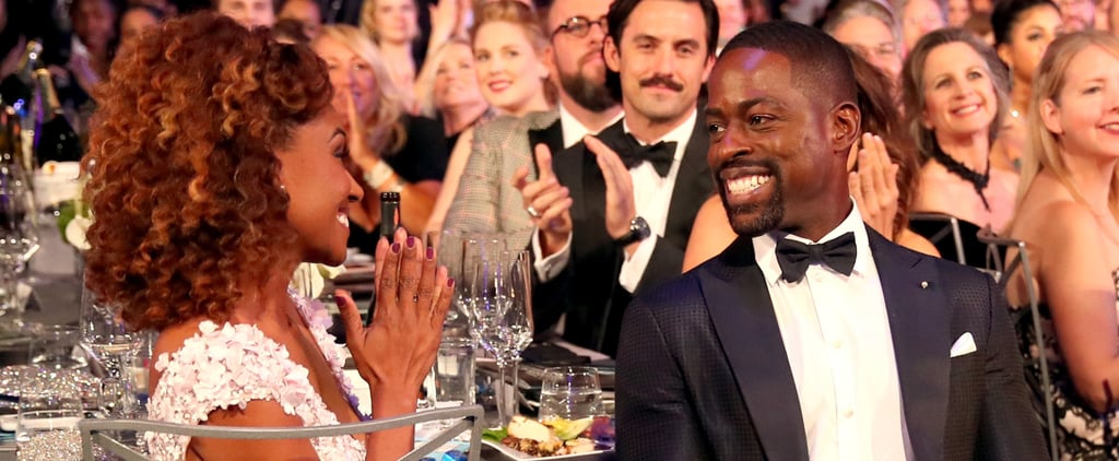 Sterling K. Brown and Ryan Michelle Bathe at 2018 SAG Awards