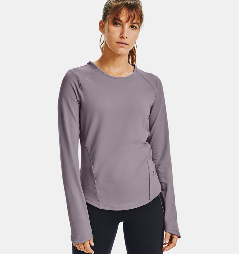 UA Meridian + Moisture Infuse Crew Long Sleeve