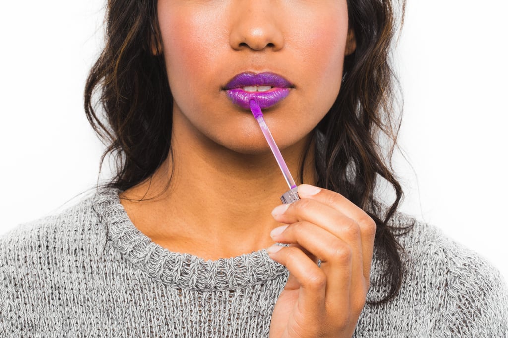 Purple lips