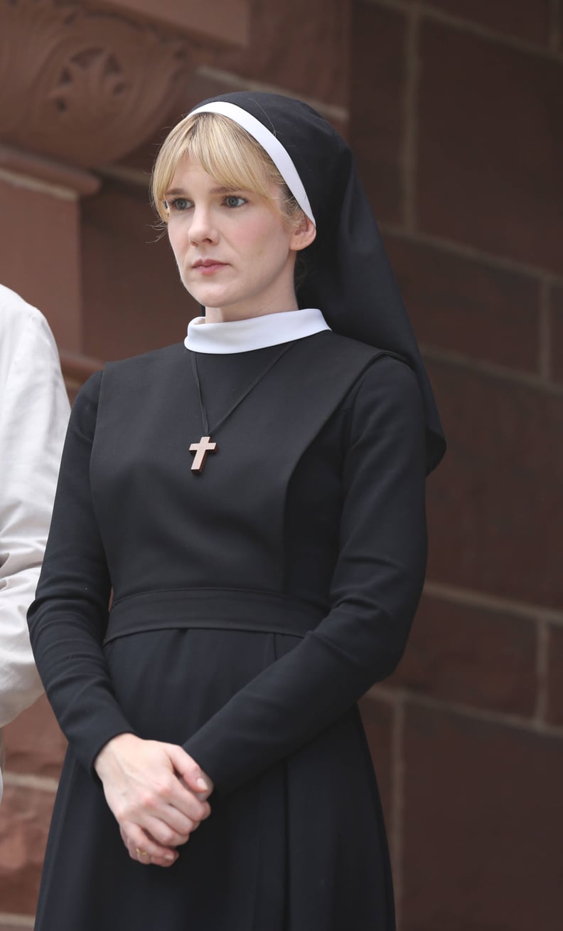 Rabe as Sister Mary Eunice in Asylum