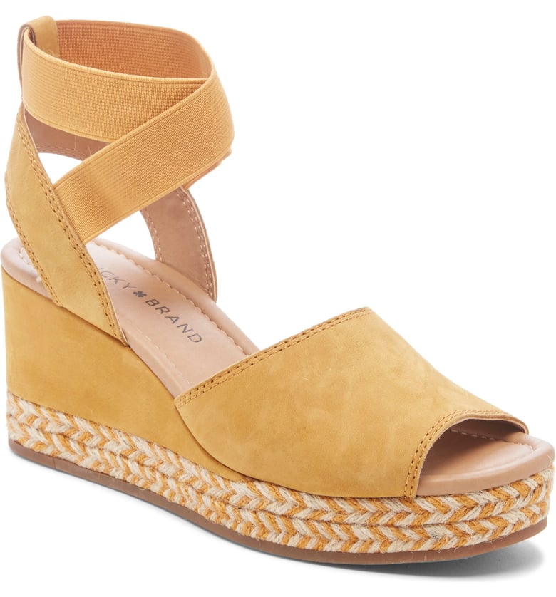 Lucky Brand Bettanie Espadrille Wedge Sandals