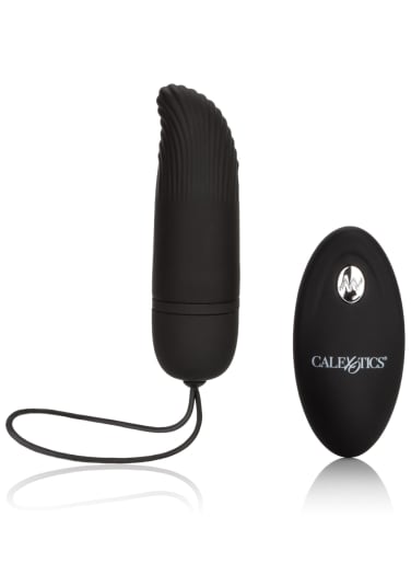 CalExotics Silicone Remote Ridged G Bullet