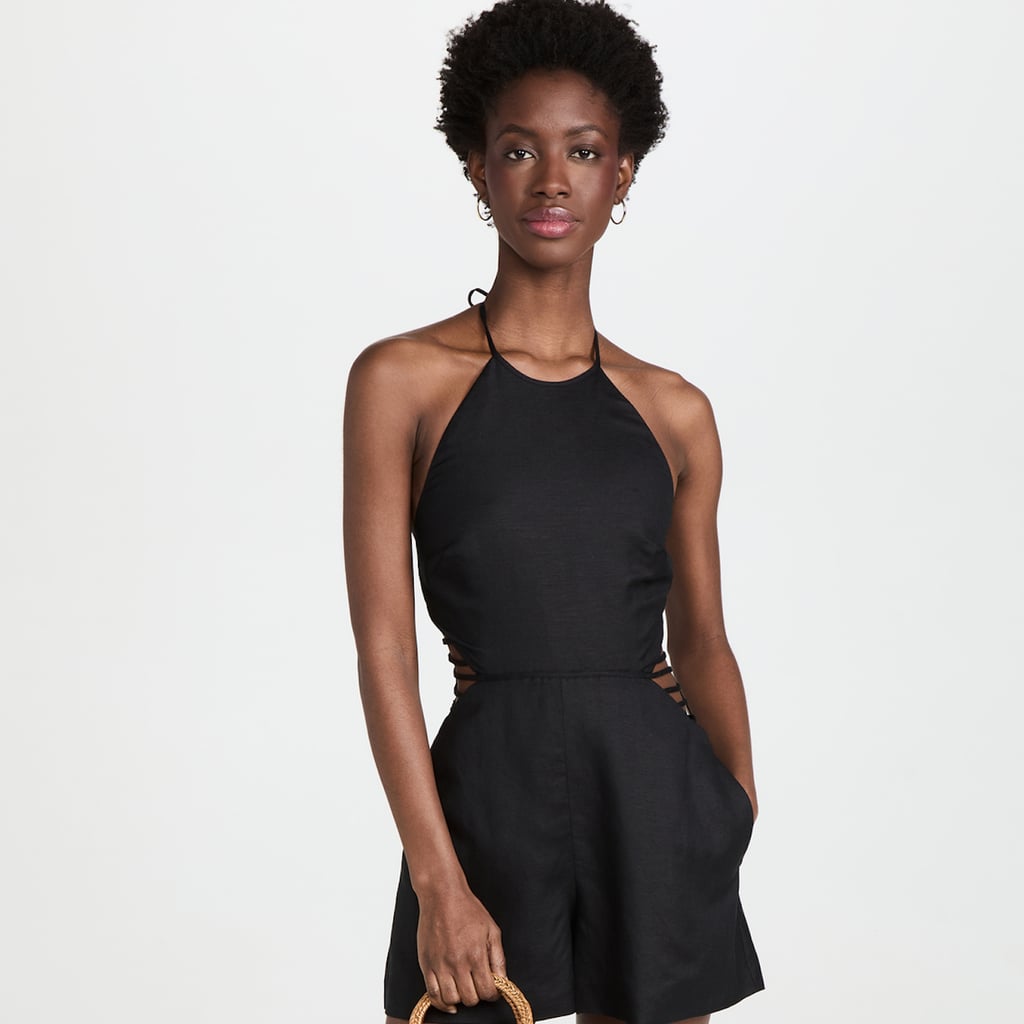A Comfortable Dress Tibi Printed Combed Cotton Crewneck Shift
