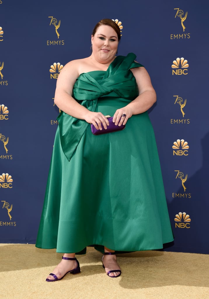 Chrissy Metz's Green Dress at the 2018 Emmys