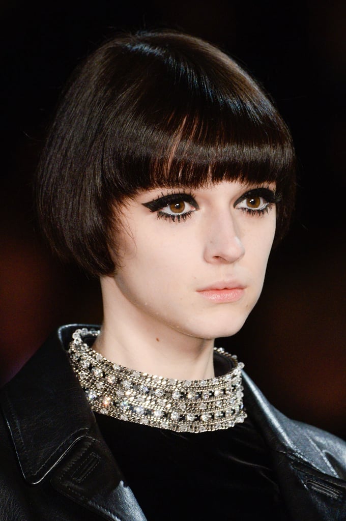 Clumped Lashes Fashion Week Fall 2014 Hair and Makeup Trends
