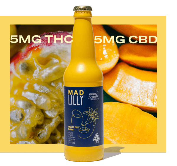 Mad Lilly Passion Fruit Mango Spritzer
