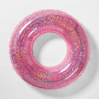 Purple Glitter Swim Tube