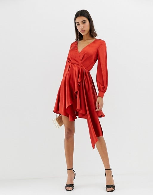Asos christmas dresses clearance