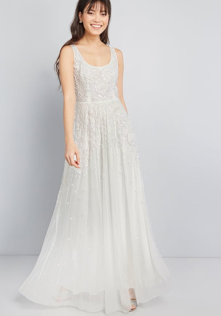 As Envisioned Beaded Maxi Dress | ModCloth Wedding Dresses | POPSUGAR ...