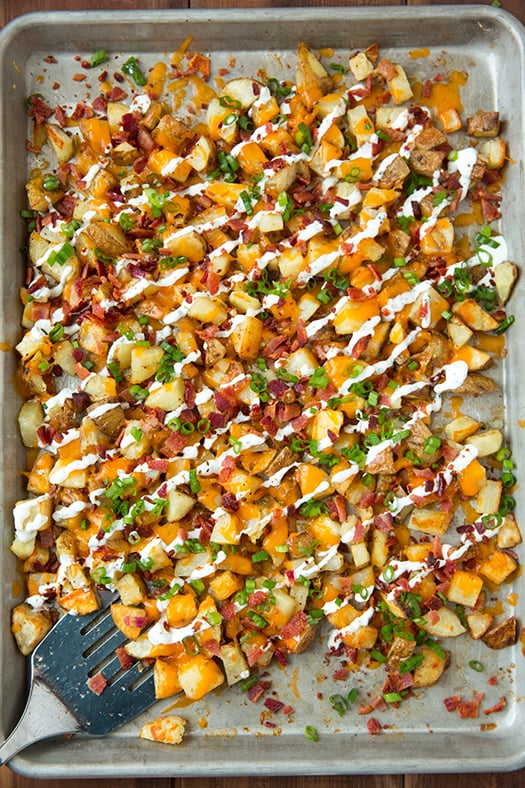 Cheesy Bacon Ranch Roasted Potatoes Cheesy Bacon Ranch Roasted Potatoes