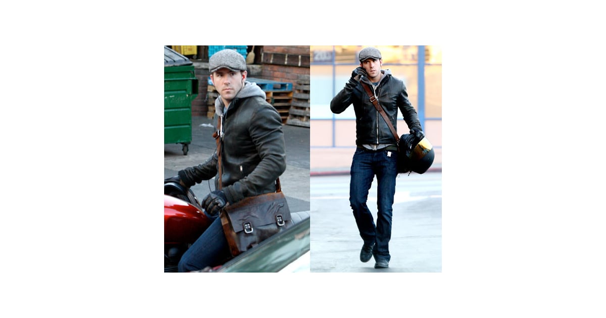 ryan reynolds motorbike