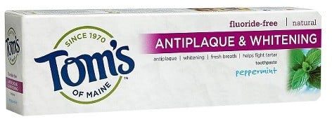 Tom's of Maine Antiplaque and Whitening Peppermint Natural Toothpaste