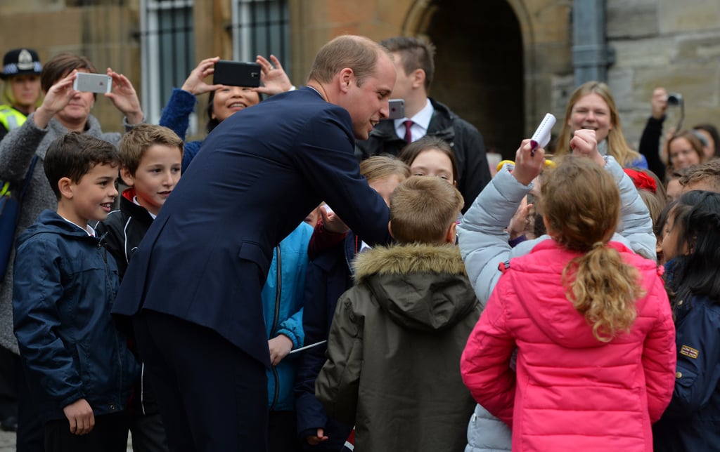 Prince William With Kids in Scotland October 2016