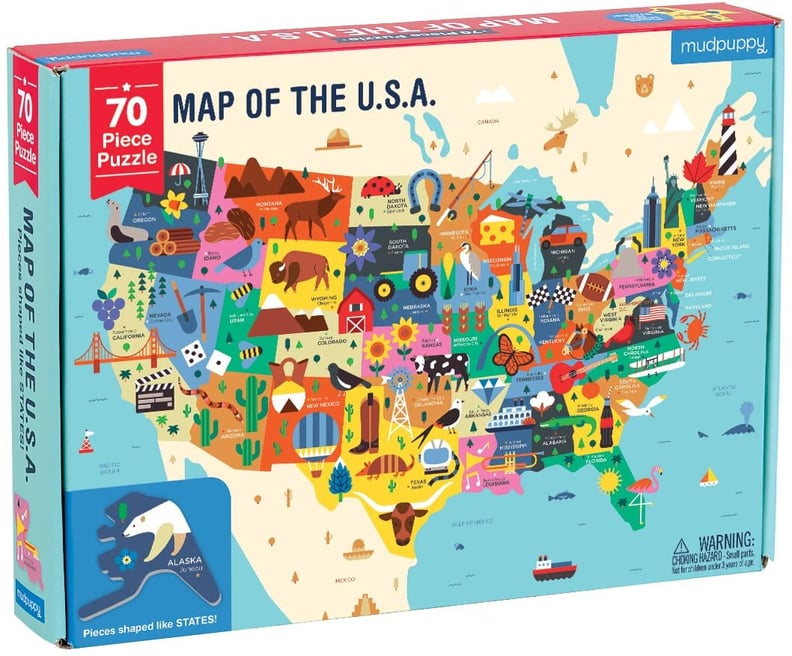 Mudpuppy Map of The United States of America Puzzle