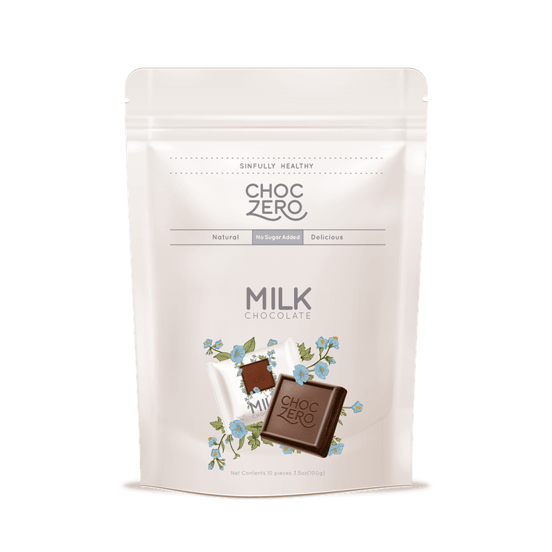 Choc Zero Milk Chocolate Squares
