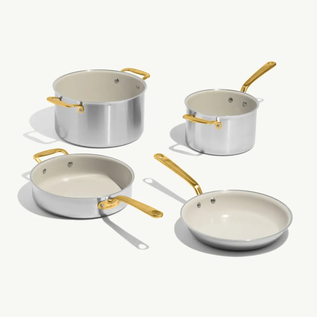 Made-In CeramiClad 7-Piece Cookware Set