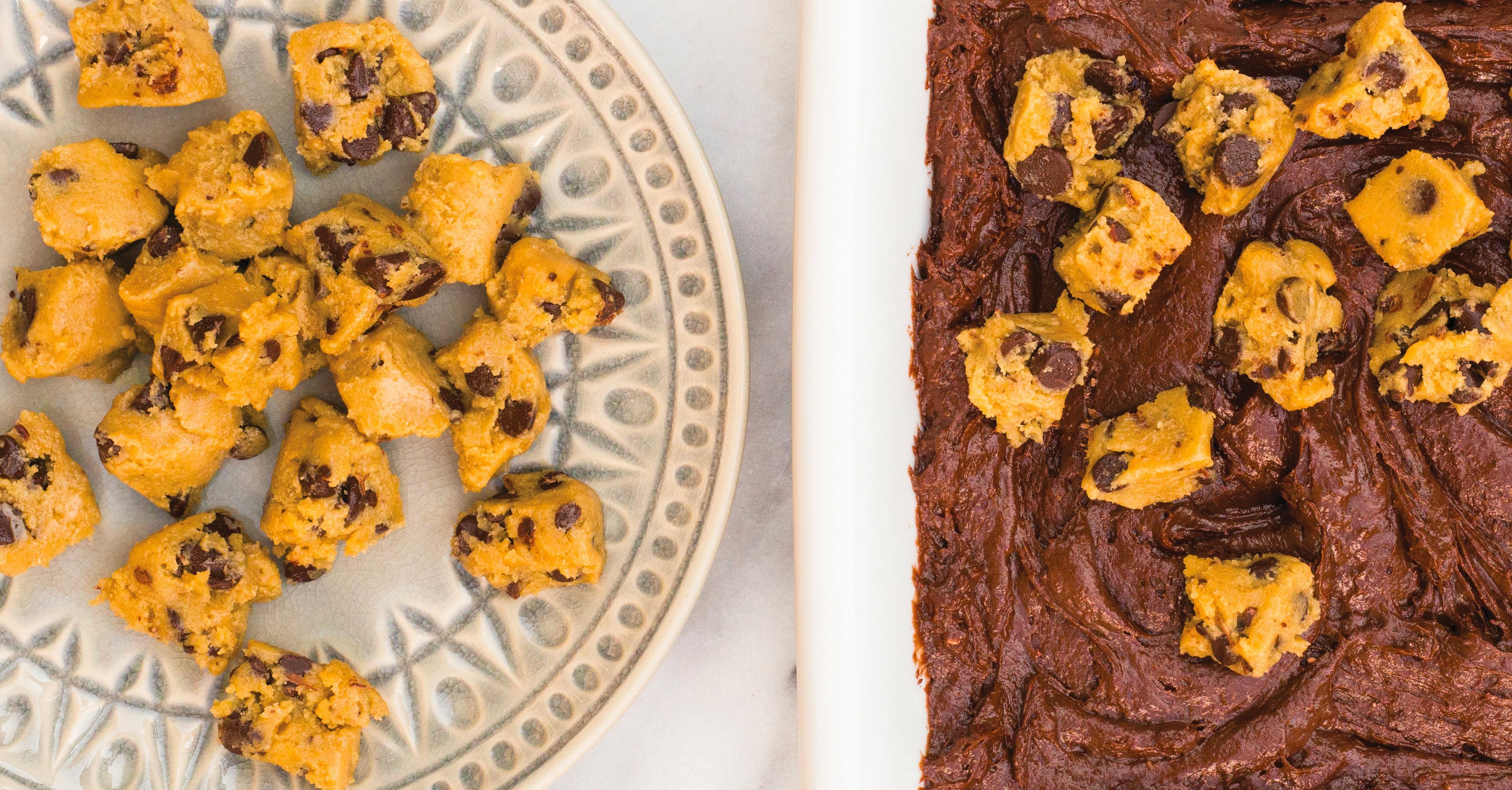 Chocolate Chip Cookie Dough Dump Cake Recipe POPSUGAR Food