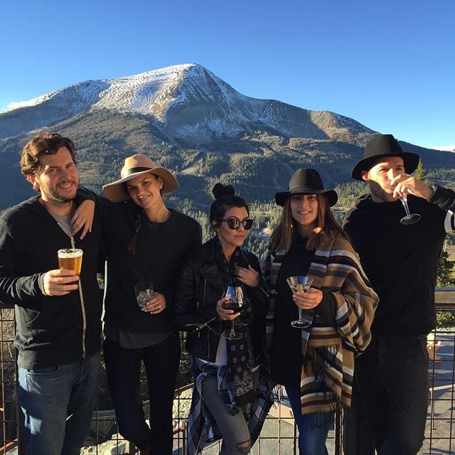 Kourtney Kardashian Montana Trip 2015 | Pictures