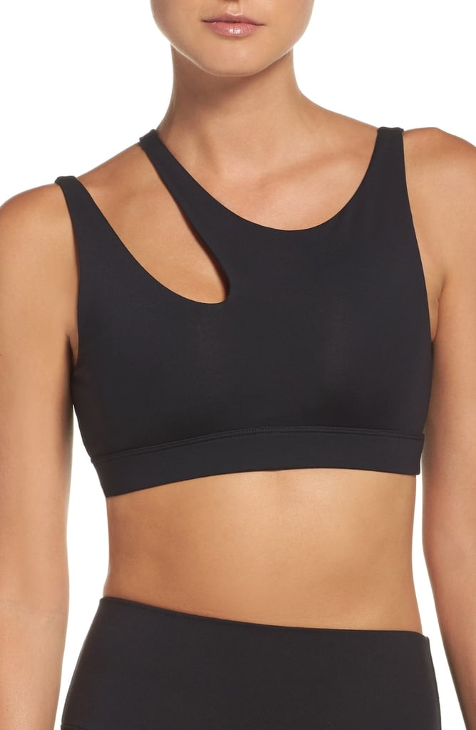 Alo Yoga Peak Asymmetrical Sports Bra Best Sports Bras For Yoga 2019