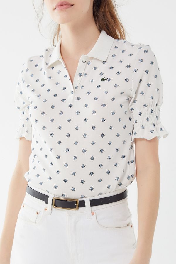 Lacoste Mini Paisley Polo Shirt