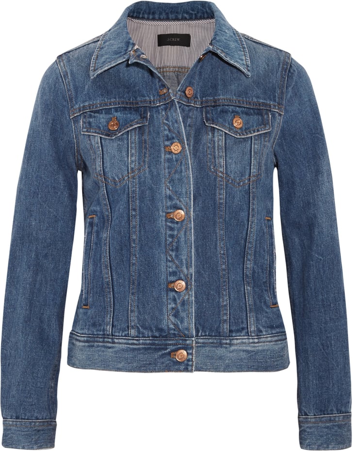 Denim Jacket ($140) | J.Crew Collection For Net-a-Porter Fall 2016 ...