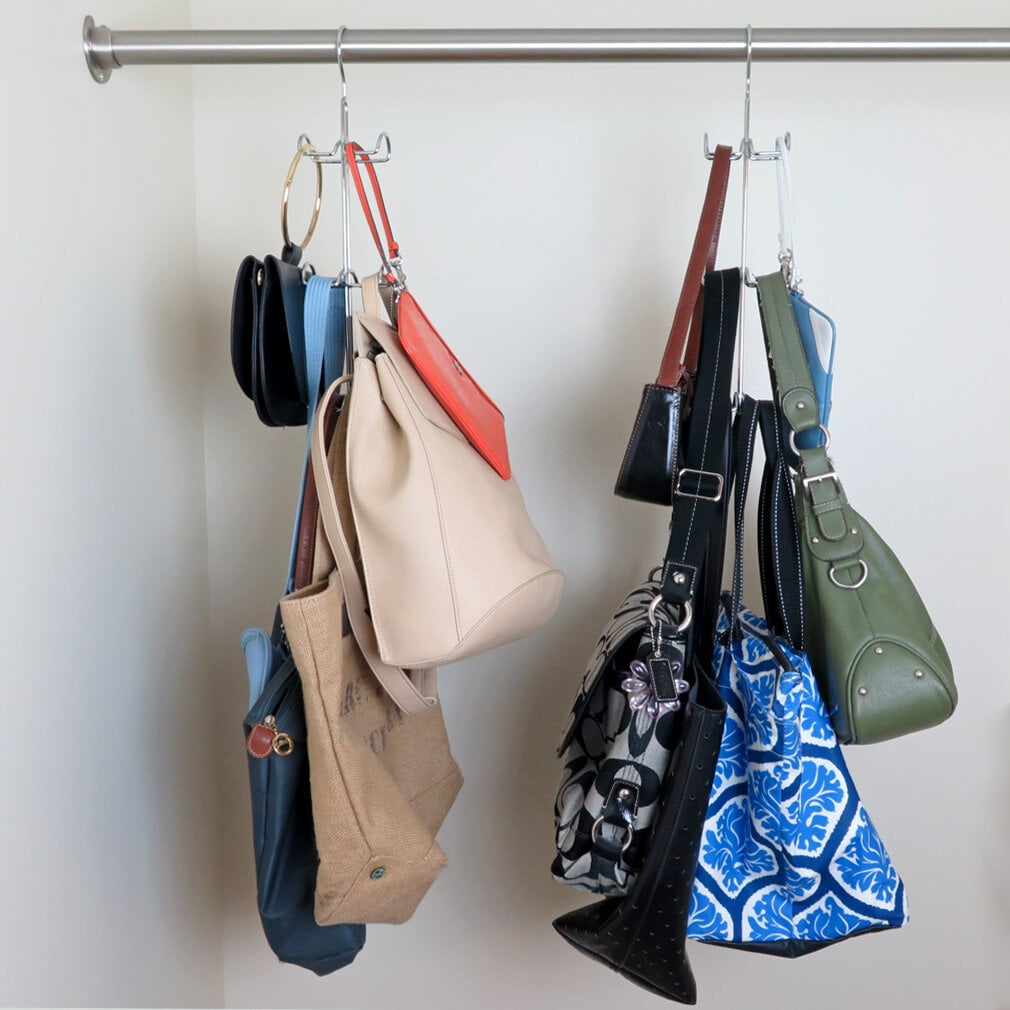 Seiler Purse Handbag Closet Hanging Organiser | Home Organisers With ...