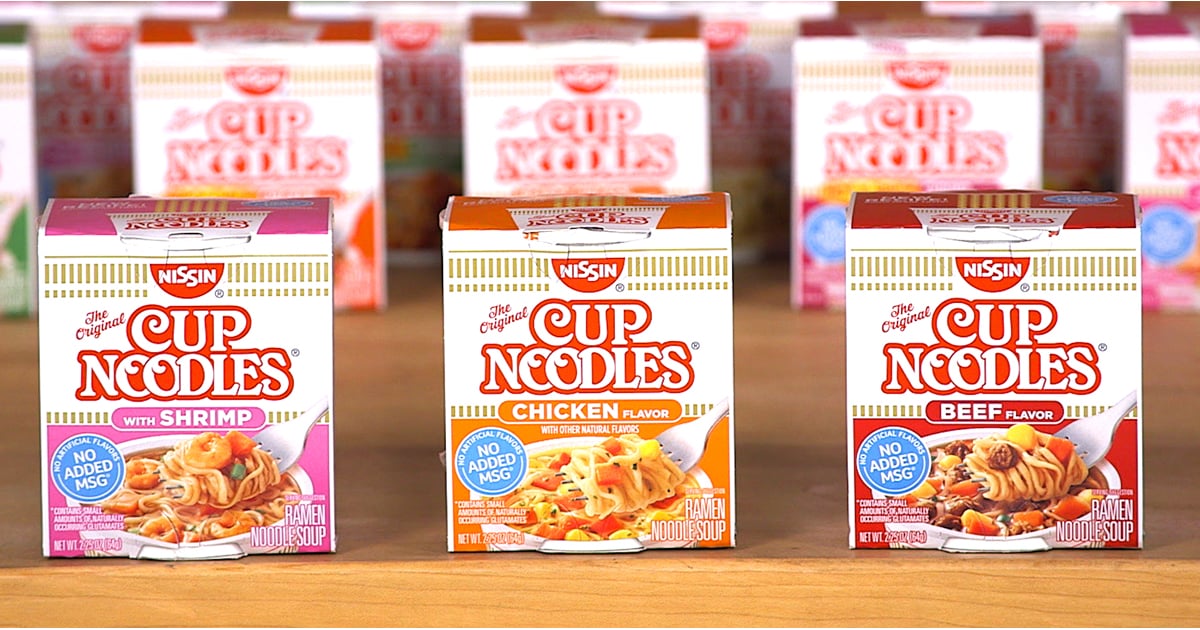 Cup Noodles New Healthier Recipe POPSUGAR Food