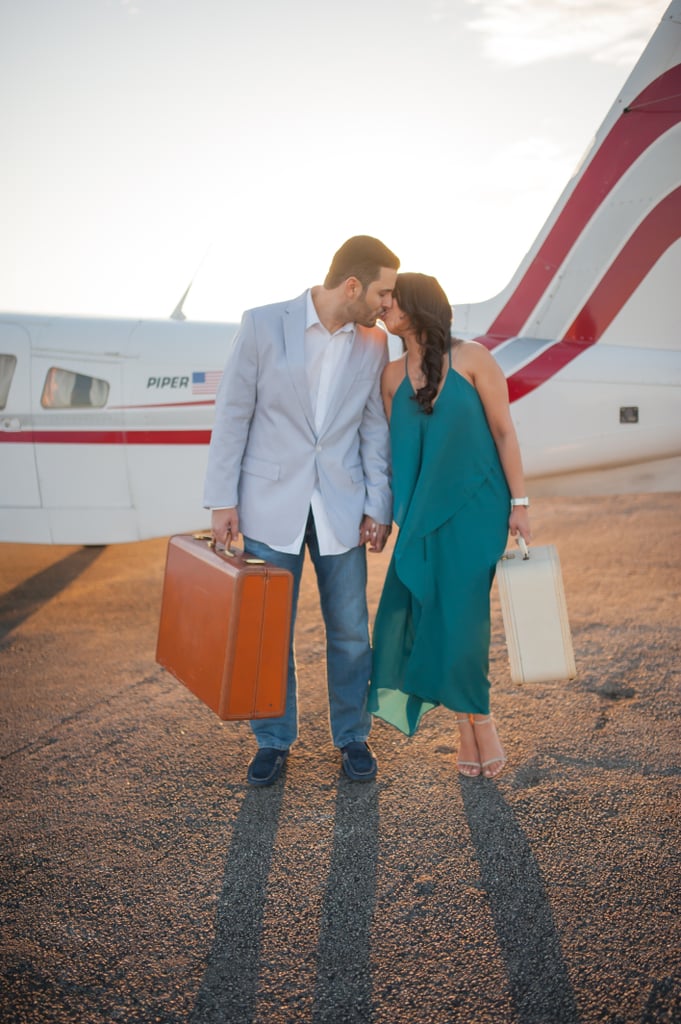 Airport Engagement Shoot