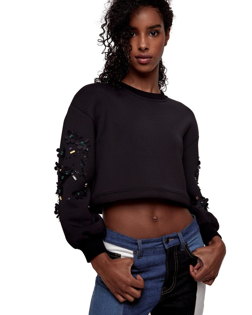 Embellished Scuba Sweatshirt ($78)