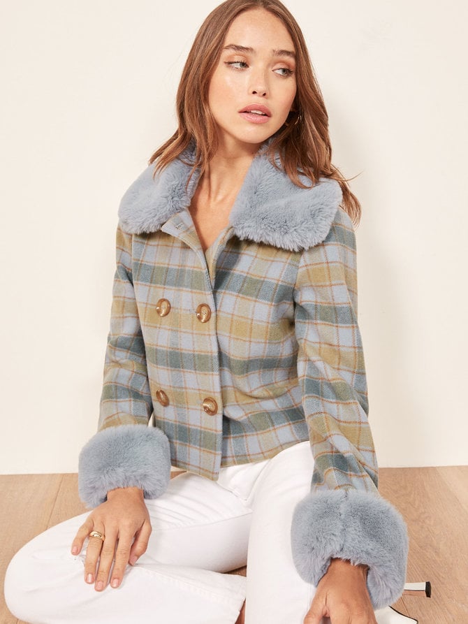 reformation freddie coat