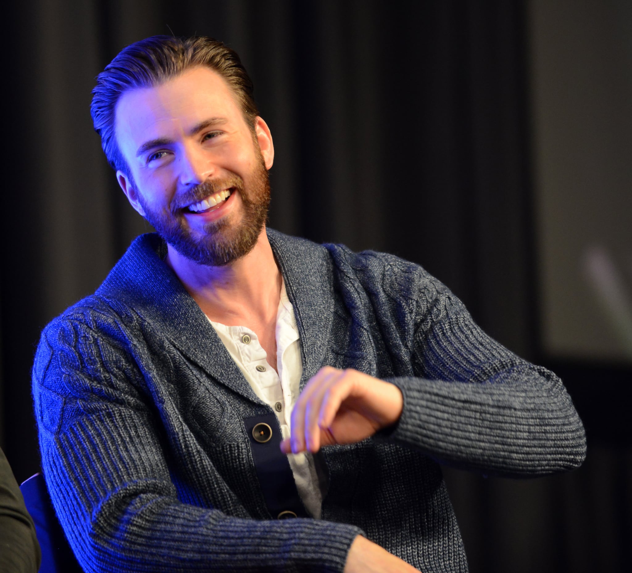 Chris Evans Talks About Liking Butts | POPSUGAR Celebrity UK