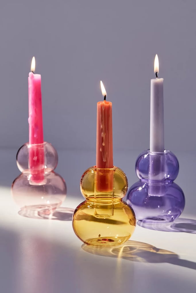 Keep It Colourful: Paddywax Glass Taper Candle Holder