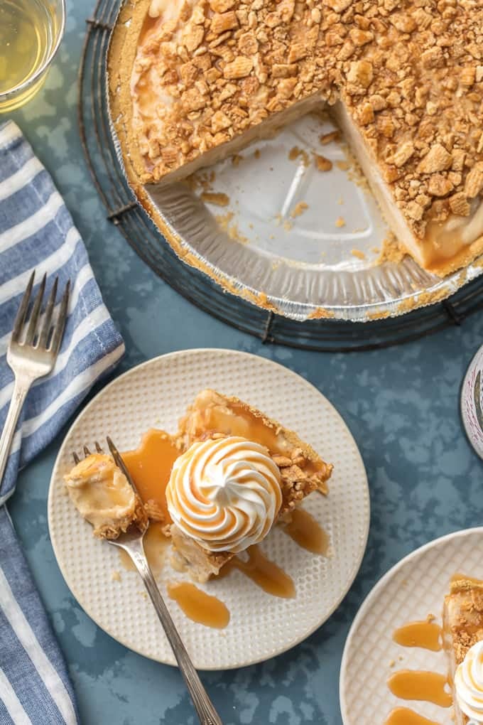 Caramel Apple Freezer Pie