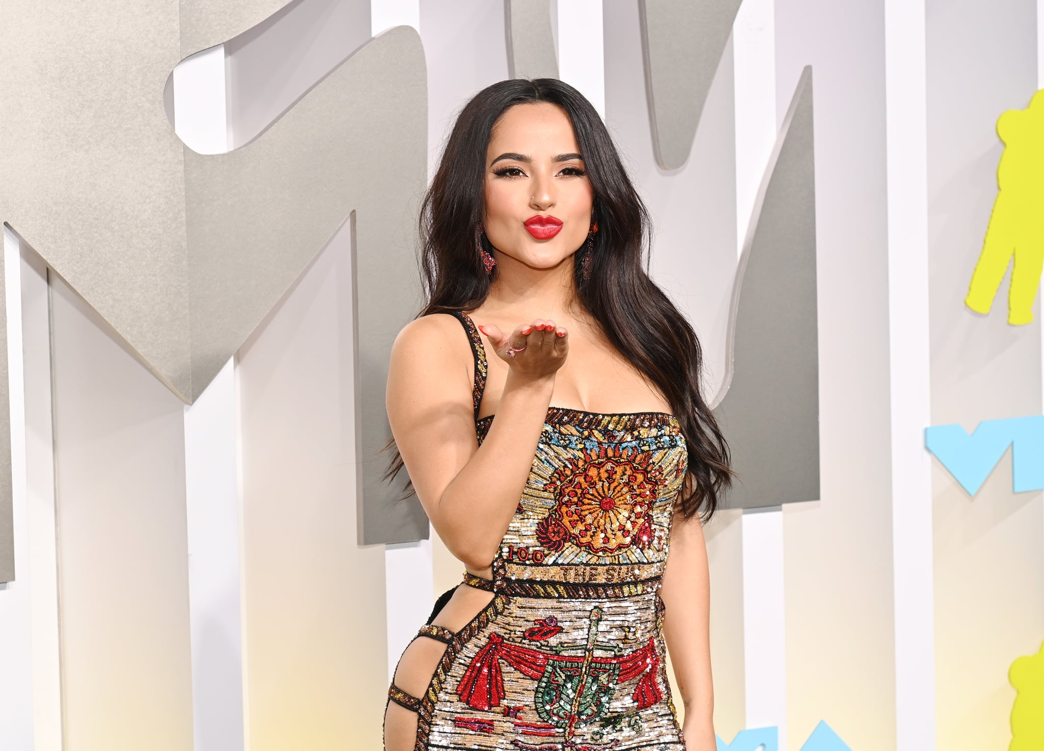 Becky G's Shimmering Dress at the MTV VMAs, Photos