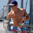 Your Perfect Catch Scott Eastwood Went Shirtless For a Day of Fishing