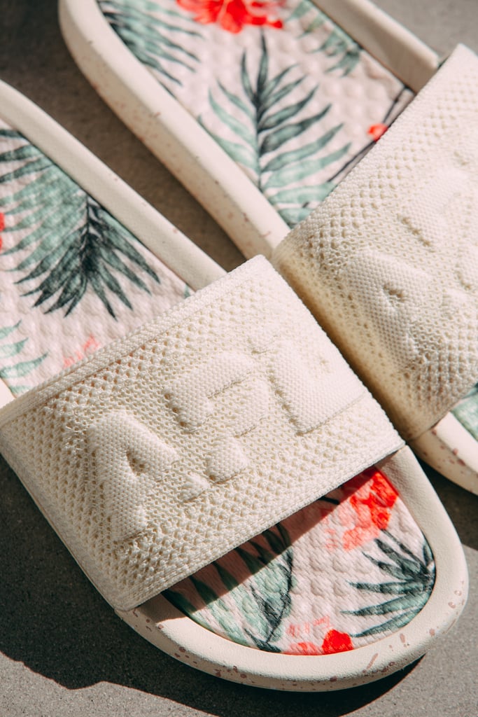 women's big logo techloom slide