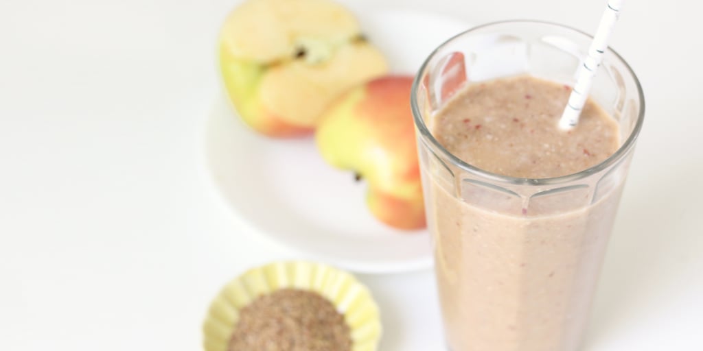 Apple Flaxseed Cinnamon Smoothie Recipe