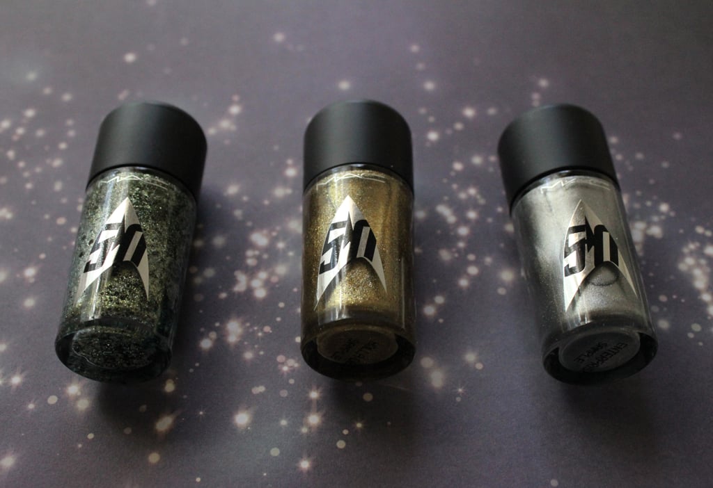 Studio Nail Lacquers in Skin of Evil, Holla Deck, and Enterprise ($14 each)