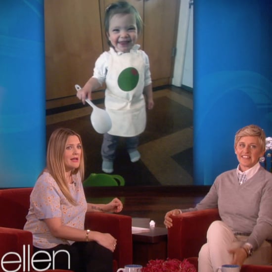 Drew Barrymore on Ellen DeGeneres 2014