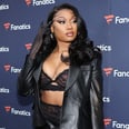 Megan Thee Stallion Fit Right In at the Super Bowl With Her '90s "Supermodel" Lip