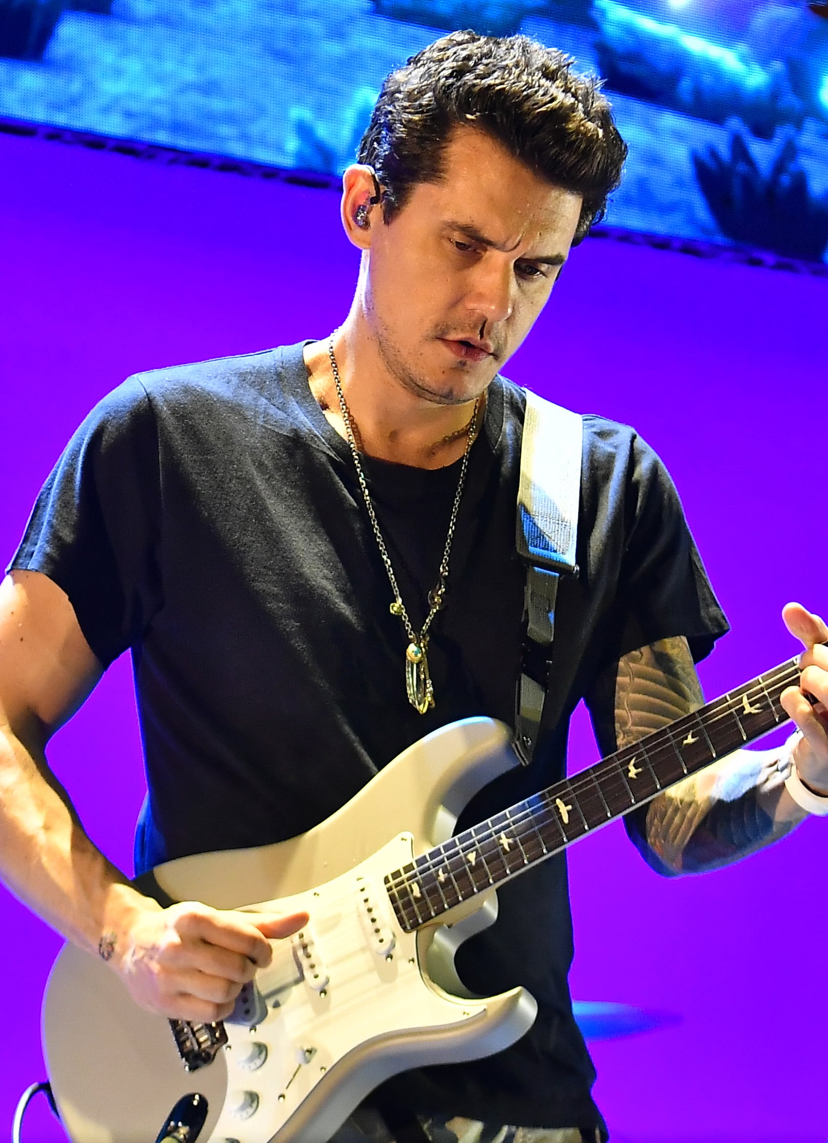 John Mayer Cardi B Megan Thee Stallion Harry Styles And Taylor Swift Among 2021 Grammys Performers Popsugar Entertainment Photo 17
