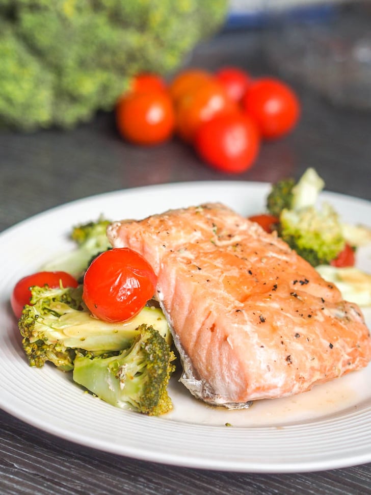 OvenPoached Salmon Healthy Dinners With 5 Ingredients or Less