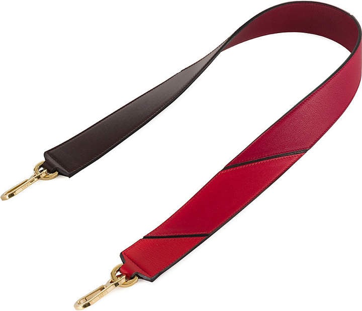 Loewe Degrade Leather Bag Strap