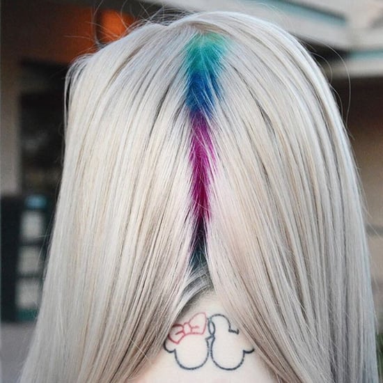 Hidden Rainbow Roots Hair Trend
