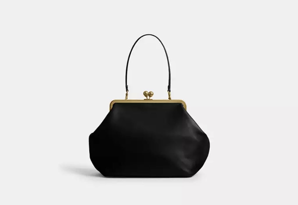Coach Large Kisslock Frame Bag
