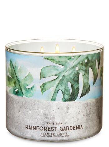 Rainforest Gardenia 3-Wick Candle