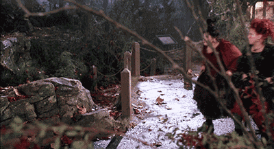 Look how much the Sanderson sisters love the season!